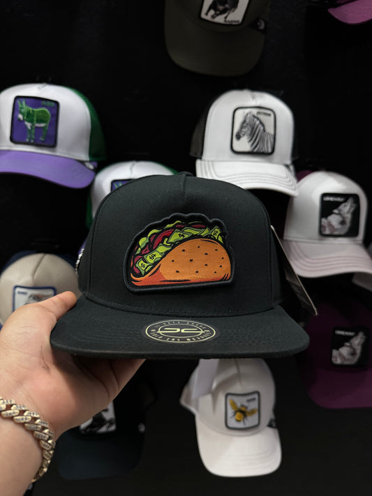 JC HATS TACOS JC BLACK