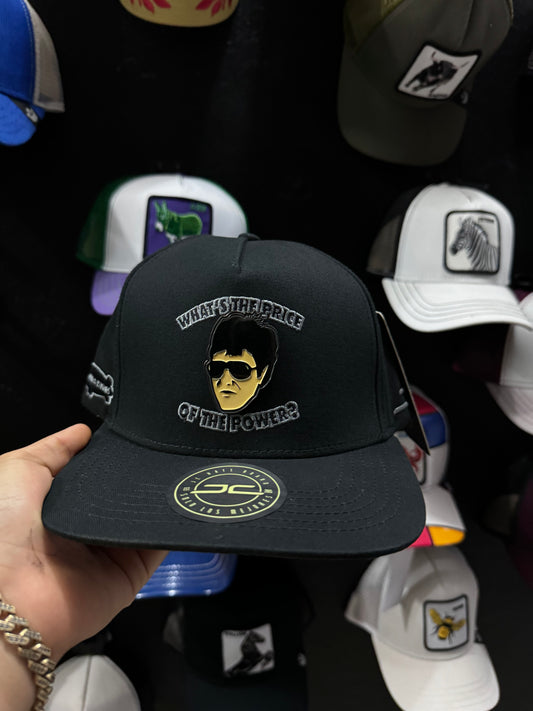 JC HATS POWER PRICE BLACK/BLACK