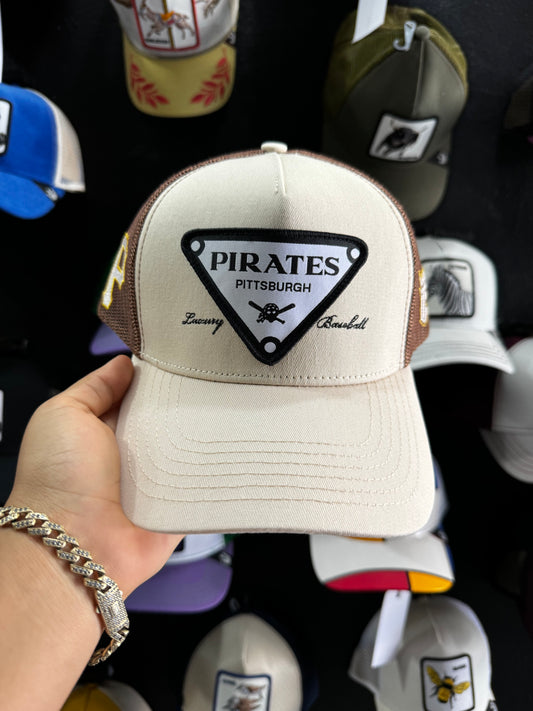 TIROS CAPS PIRATES LUXURY AND BASEBALL