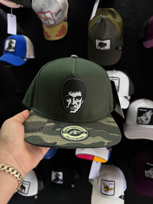 JC HATS TONY FACE CAMO